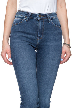 SPODNIE DAMSKIE LEE SCARLETT HIGH BLUE HAVANA L626DTIZ 112114154