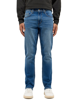 Męskie Spodnie jeansowe Mustang Style Washington Straight Denim Blue 1015885 5000 502