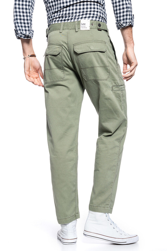SPODNIE MĘSKIE LEE CARPENTER LICHEN GREEN L70YLD82 112118767
