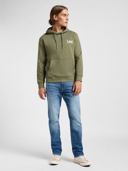 LEE MĘSKA BLUZA LEE WOBBLY LEE HOODIE MERCANTILE GREEN 112364106