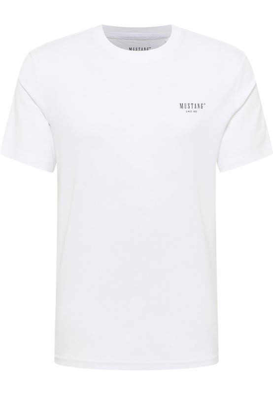 Męski T-Shirt Mustang Style Austin Bright White 1016857 2007