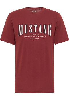 Męski T-Shirt Mustang Style Alex Russet Brown 1017335 8338