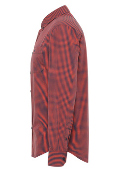 Męska Koszula MUSTANG Chester Gingham Check Orange Navy 1014765 12549