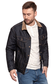 KURTKA JEANSOWA LEE STORM RIDER RINSE L87BRDEA 112122890