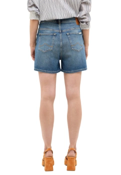 Damskie Szorty Mustang Style Charlotte Shorts Denim Blue 1016557 5000 521