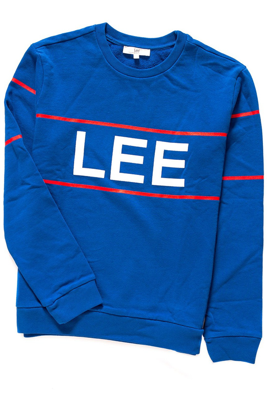 BLUZA LEE DAMSKA RETRO LOGO SWS INDIGO FLASH L53ARXED 112112230