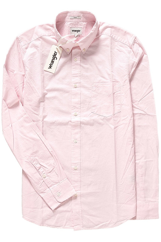 KOSZULA WRANGLER LS 1PKT BUTTON DOWN PEPPA PINK W58833NU6 112129605