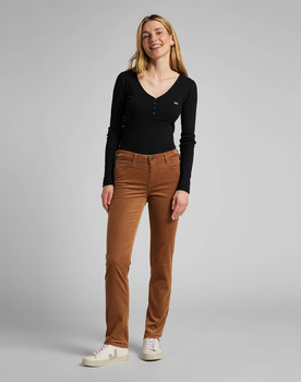 LEE RIBBED LS HENLEY BLACK L40FRB01 112139996
