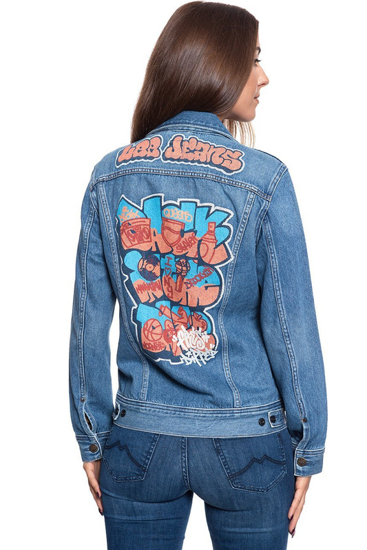 LEE RIDER JACKET GRAFFITI L54PGGTK SAMPLE 112112885