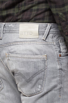 TOM TAILOR SPODNIE MĘSKIE AEDAN SLIM GREY DENIM 6203116.45.12 COL. 1393