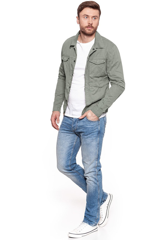 WRANGLER MILITARY JACKET DUSTY OLIVE W446LL65M