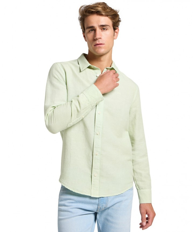 MESKA KOSZULA LEE PATCH SHIRT SOFT SAGE 112363905