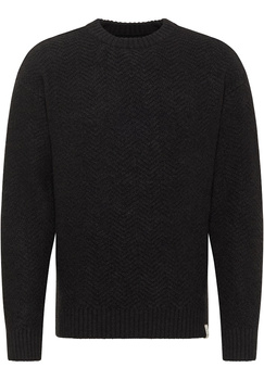 Męski Sweter Mustang Style Elwood Anthra Melange 1015822 4151 