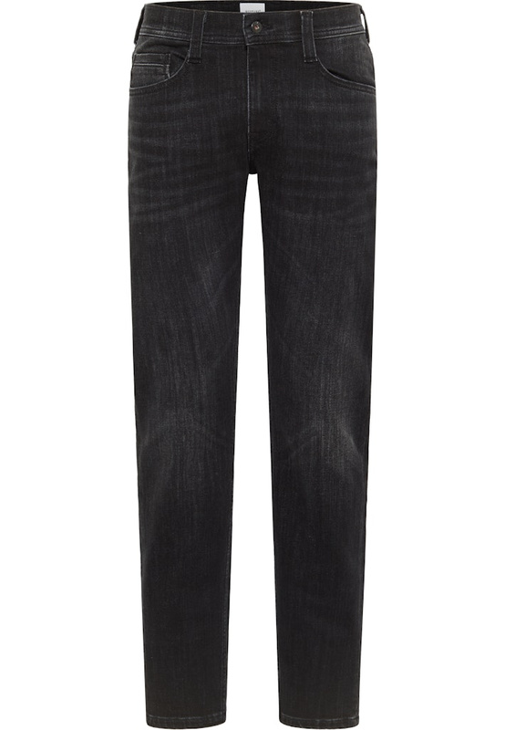 Męskie Spodnie Jeansowe Mustang Style Oregon Slim Denim Black 1015508 4000 882