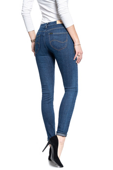 Lee Scarlett High DAMSKIE SPODNIE JEANSOWE Dark Vintage L626LYPH 112114270