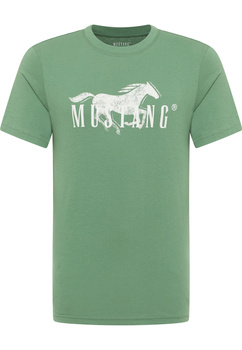 Męski T-Shirt Mustang Style Austin Dark Ivy 1016279 6326