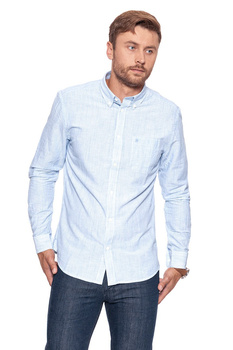 WRANGLER 1 PKT SHIRT SKY BLUE W5929MBS2