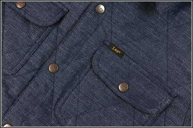 LEE QUILTED OVERSHIRT NAVY L66REN35      $    