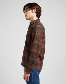 MESKA KOSZULA LEE LEESURE SHIRT COPPER FIELDS 112370560