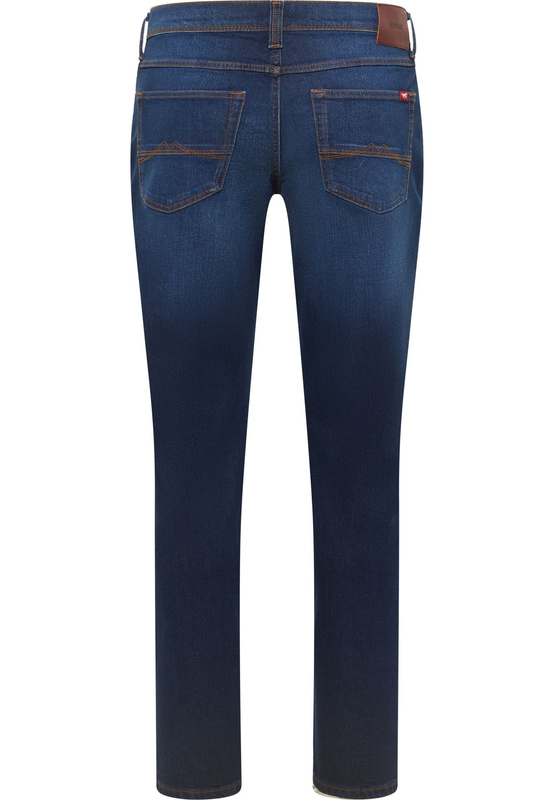 Męskie Spodnie jeansowe Mustang Style Washington Straight Denim Blue 1017439 5000 802