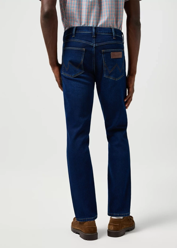 MESKIE SPODNIE WRANGLER LARSTON COSMIC BLUE 112362544