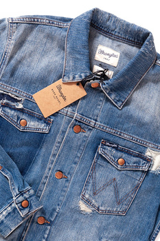 WRANGLER REGULAR JACKET BLUE SHADOW W443Y593Y