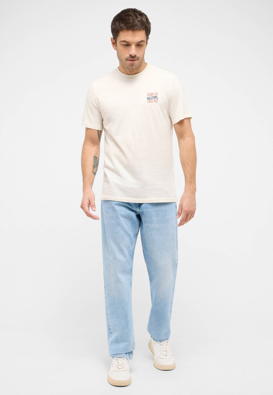 Męskie Spodnie Jeansowe MUSTANG Denver Straight Denim Blue 1016340 5000 682