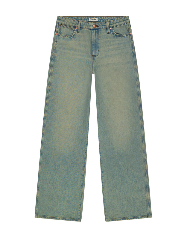 DAMSKIE SPODNIE WRANGLER LOOSE STRAIGHT SILVER LAKE 112371183