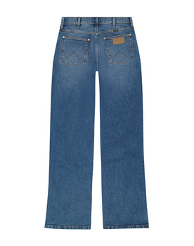 MESKIE SPODNIE WRANGLER LOOSE BOOT SKY BREEZE 112371340