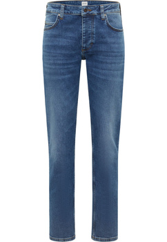 Męskie Spodnie Jeansowe Mustang Style Michigan Straight Denim Blue 1017443 5000 803