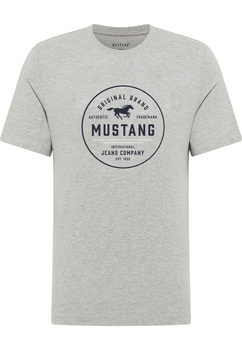 2 - PAK T-Shirt Mustang Style Alex Mid Grey Mélange 1017334 4140