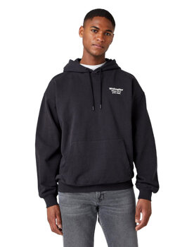 MĘSKA BLUZA WRANGLER WWYG HOODIE FADED BLACK W6F9H1XV6 112141481