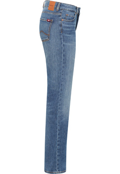 MUSTANG Crosby Relaxed Straight Damskie Spodnie Jeansowe Denim Blue 1013594 5000 582