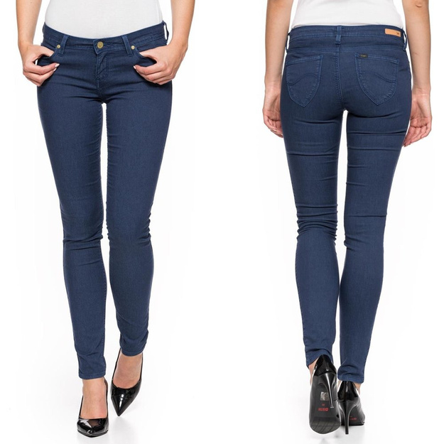 JEANSY DAMSKIE LEE TOXEY BLUE L527BF97 OUTLET
