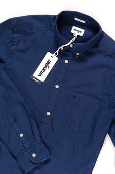 KOSZULA WRANGLER LS 1PKT BUTTON DOWN DARK INDIGO W5883S51E 112129650