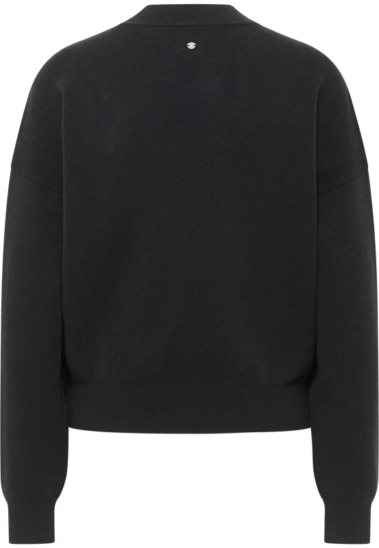 Damski Sweter Mustang Style Donna Jet Black 1015406 4188
