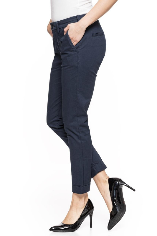 SPODNIE LEE DAMSKIE CHINO FRENCH NAVY L310GK84