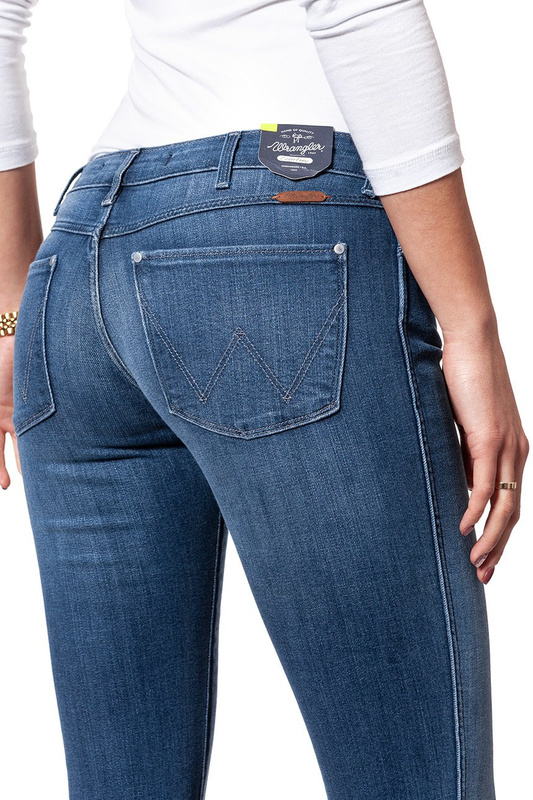 WRANGLER COURTNEY OLIVE EXTRACT DENIM SPA W23SL837P