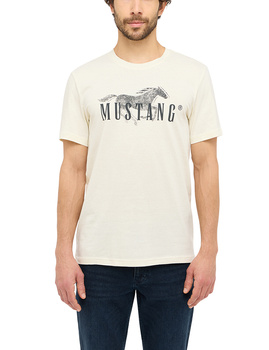 Męski T-Shirt Mustang Style Austin Light Gray 1015652 3003