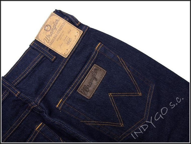 JEANSY MĘSKIE WRANGLER ARIZONA STRETCH RINSE W12OK3TK4 112126370