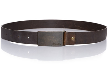 WRANGLER CTF LOGO BUCKLE BROWN W0272US85