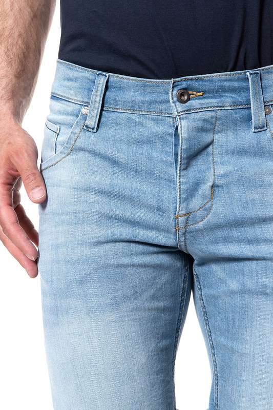 SPODENKI MĘSKIE MUSTANG 5 Pocket Short DENIM BLUE 1007108 5000 413