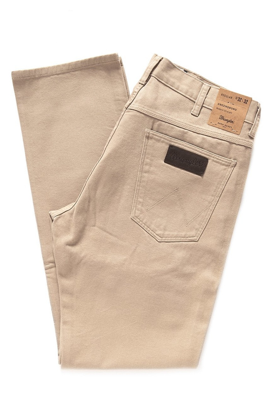 WRANGLER SPODNIE MĘSKIE GREENSBORO SAND W15QDT58N 112127070