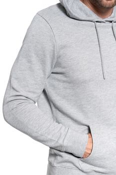 BLUZA WRANGLER SUNSET HOODIE MID GREY MEL W6A8HYX37 112130669