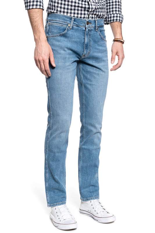 WRANGLER SPODNIE MĘSKIE GREENSBORO MID SUMMER BLUE W15QV712Z 112127106