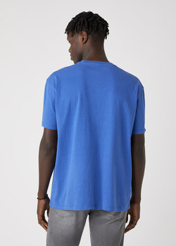 MĘSKI T-SHIRT WRANGLER SS CAR TEE WRANGLER BLUE W7APGFX05 112131358