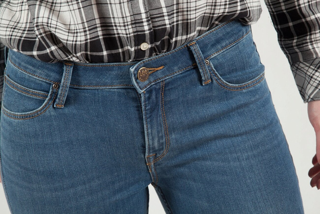 LEE SCARLETT MID DAMSKIE SPODNIE JEANSOWE TIVERTON L526EMJG 112111607