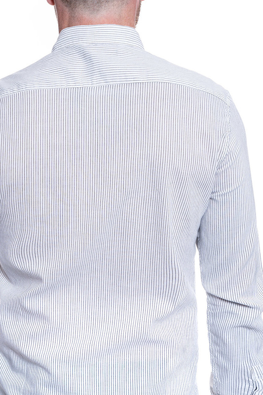 MĘSKA KOSZULA MATERIAŁOWA LEE SLIM BUTTON DOWN WHITE L66XNG12 112116763