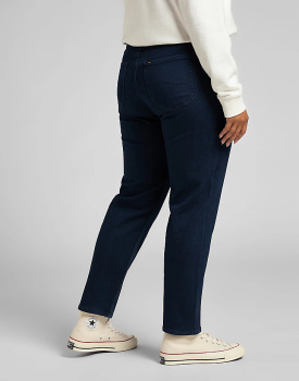 DAMSKIE SPODNIE JEANSOWE LEE Stella Tapered Plus DARK EVITA L31LPVYY 112139856