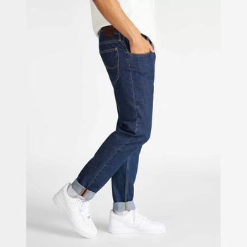LEE DAREN ZIP FLY MĘSKIE SPODNIE JEANSOWE DARK STONEWASH L707MG46 112118279